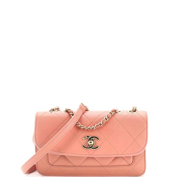 Chanel Cc Front Pocket Flap Bag #184912C25B - Picture 1 of 9